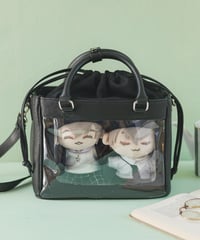 巾着付きバッグ（Black）