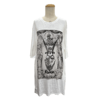 KS2607D　インディアンコットン半袖シャツ【 White Fake Satan 】