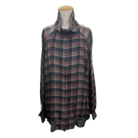 FS2603B　シルクバンブートラックジャケット【 Tartan Check 】