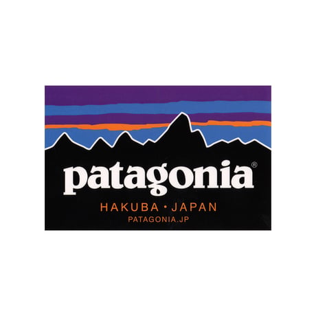 パタゴニア白馬　ステッカープレゼント