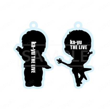 ka-yu THE LIVE ACRYLIC KEYCHAIN