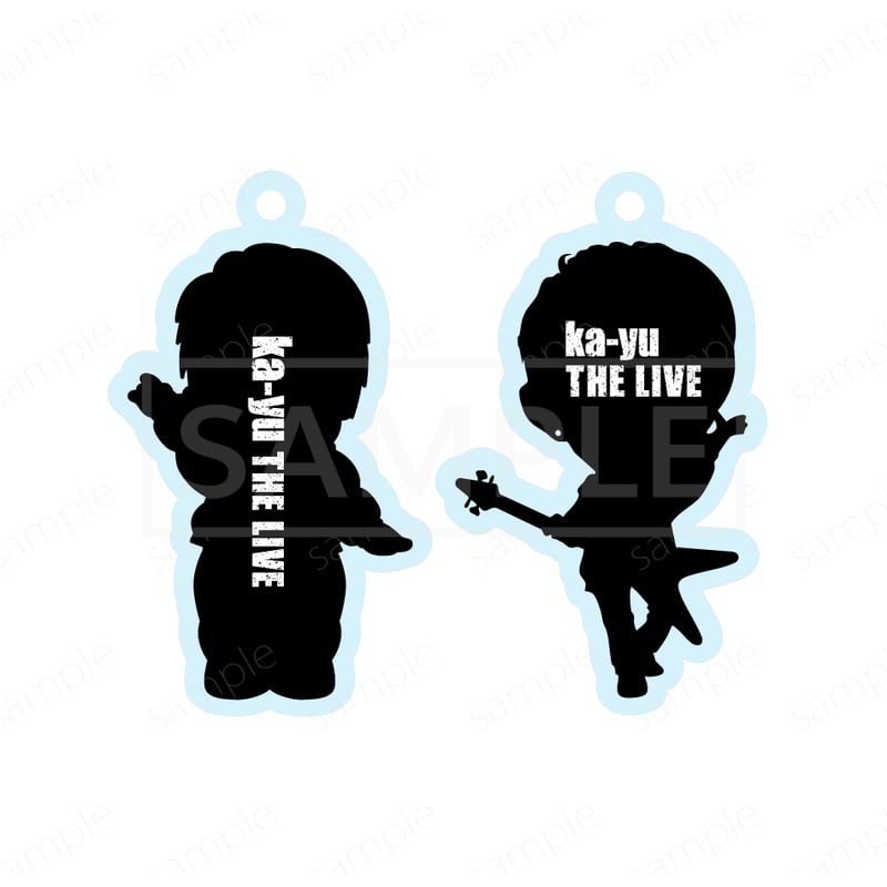 ka-yu グッズ ka-yu THE LIVE ACRYLIC KEYCHAIN | Solid Beat