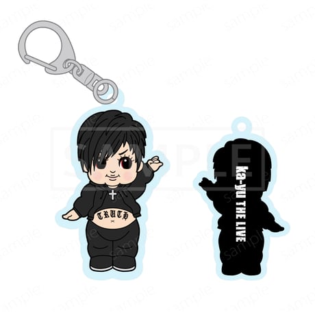 ka-yu THE LIVE ACRYLIC KEYCHAIN