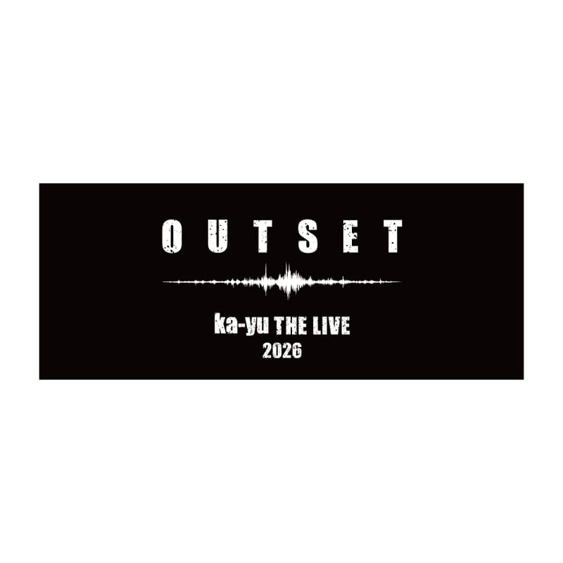 ka-yu THE LIVE 2026 タオル | Solid Beat
