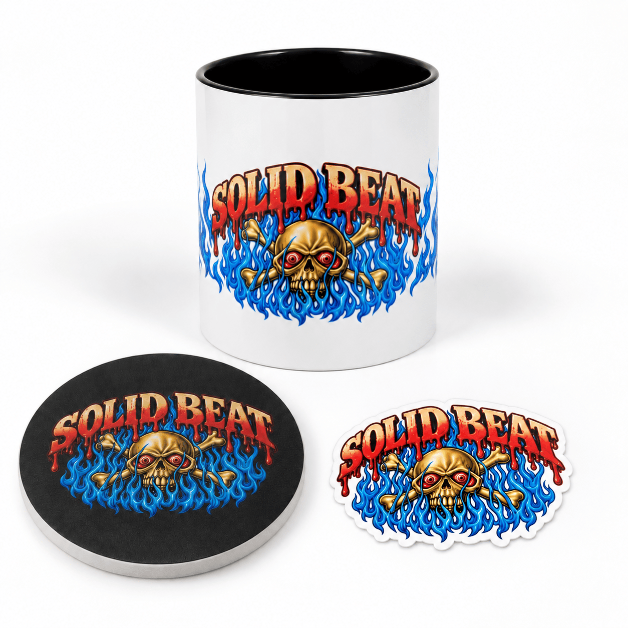 SB SKULL 3PCS SET | Solid Beat