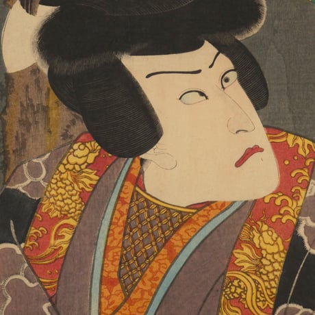 三代歌川豊国 擬絵当合 戌 児雷也 勇美之助/UTAGAWA TOYOKUNIⅢ