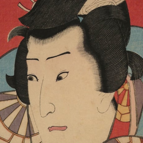 三代歌川豊国 見立十二ヶ月ノ内 正月年始 二月狐忠信/UTAGAWA TOYOKUNIⅢ