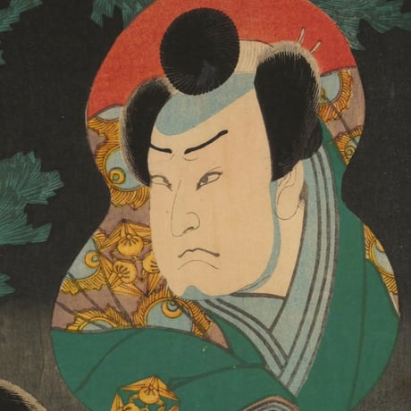 三代歌川豊国 擬絵当合 戌 児雷也 勇美之助/UTAGAWA TOYOKUNIⅢ