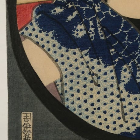 三代歌川豊国 見立十二ヶ月ノ内 三月雛祭 四月鰹売/UTAGAWA TOYOKUNIⅢ