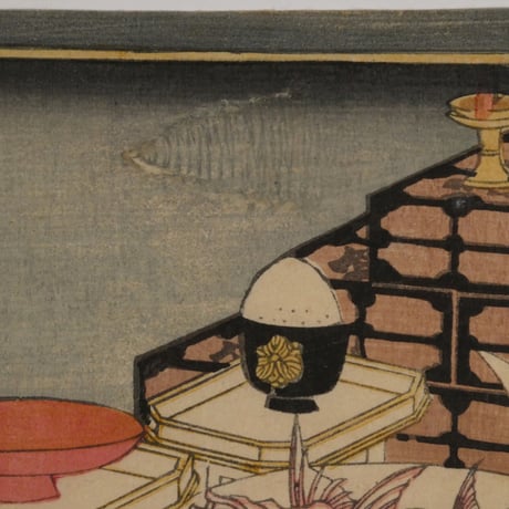 三代歌川豊国 見立十二ヶ月ノ内 九月牛若丸 十月夷講/UTAGAWA TOYOKUNIⅢ