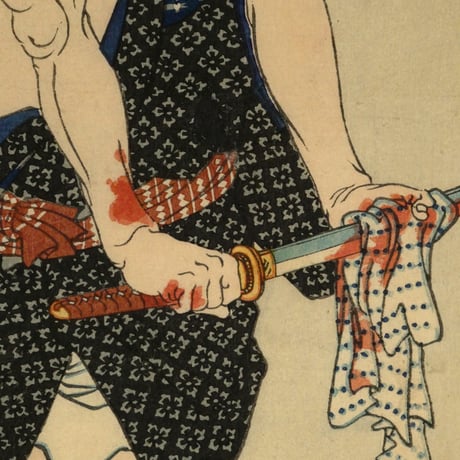 月岡芳年 英名二十八衆句 因果小僧六之助/TSUKIOKA YOSHITOSHI