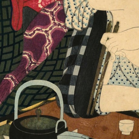 三代歌川豊国 新編金瓶梅 不遣秘事松 多金の阿蓮/UTAGAWA TOYOKUNIⅢ