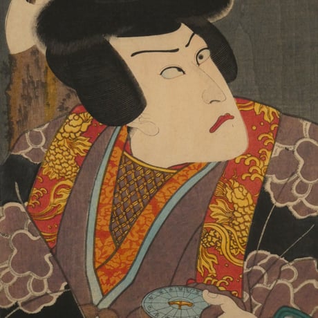 三代歌川豊国 擬絵当合 戌 児雷也 勇美之助/UTAGAWA TOYOKUNIⅢ