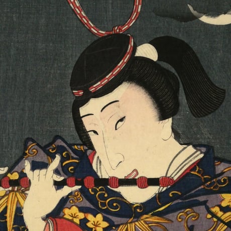 三代歌川豊国 忠臣晴金鶏 御曹子牛若 御厩喜三太/UTAGAWA TOYOKUNIⅢ