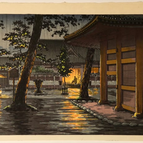 土屋光逸 高輪泉岳寺/TSUCHIYA KOITSU Sengakuji Temple at Takanawa in Tokyo
