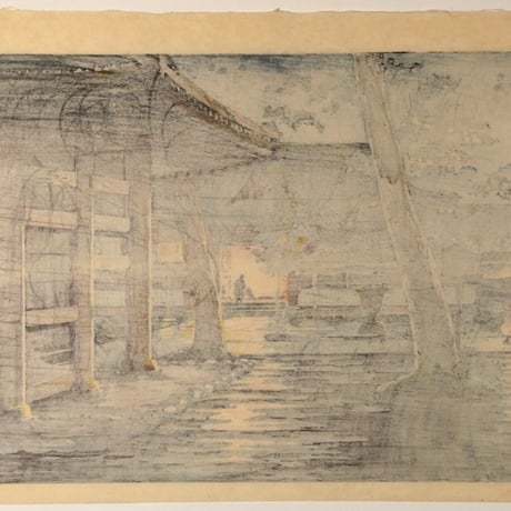 土屋光逸 高輪泉岳寺/TSUCHIYA KOITSU Sengakuji Temple at Takanawa in Tokyo