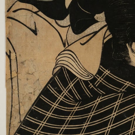喜多川歌麿 千話鏡月の村雲 尾上 伊太八/KITAGAWA UTAMARO
