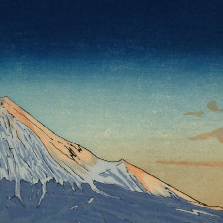 岡田行一 羽衣海岸の富士/OKADA KOICHI Mt. Fuji from Hagoromo