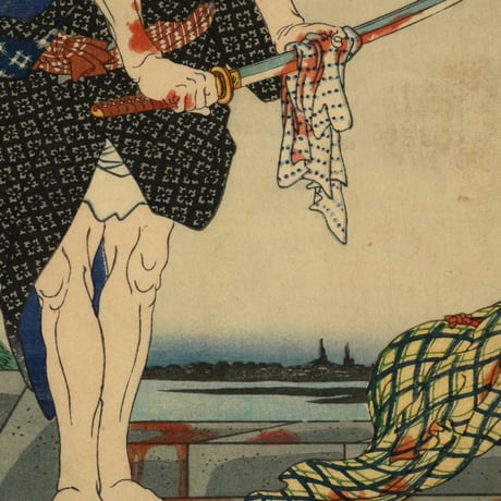 月岡芳年 英名二十八衆句 因果小僧六之助/TSUKIOKA YOSHITOSHI