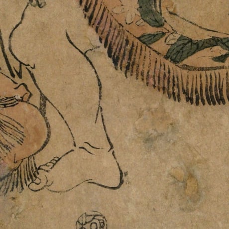 喜多川歌麿 朝比奈と金太郎・桃太郎/KITAGAWA UTAMARO