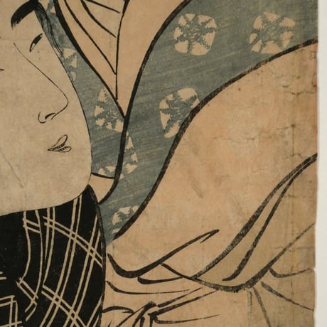 喜多川歌麿 千話鏡月の村雲 尾上 伊太八/KITAGAWA UTAMARO