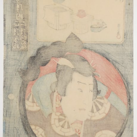 三代歌川豊国 見立十二ヶ月ノ内 正月年始 二月狐忠信/UTAGAWA TOYOKUNIⅢ