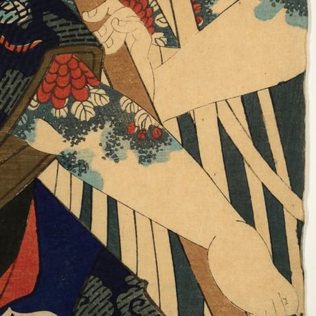 豊原国周 真盛江戸の花役 沢村田之助/TOYOHARA KUNICHIKA