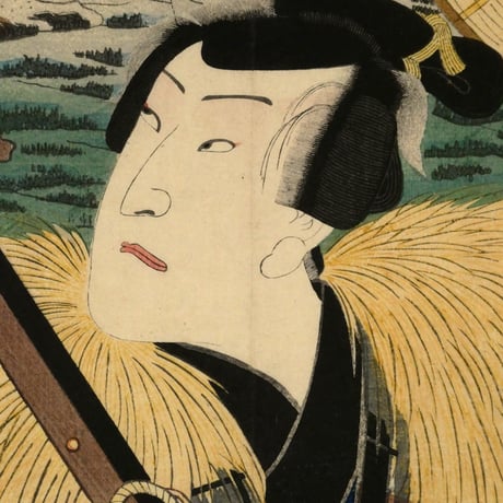 三代歌川豊国 見立七小町ノ内 雨こひ小町 早野勘平/UTAGAWA TOYOKUNIⅢ