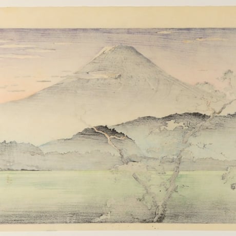 土屋光逸 西湖の夕照/TSUCHIYA KOITSU Lake Sai Sunset