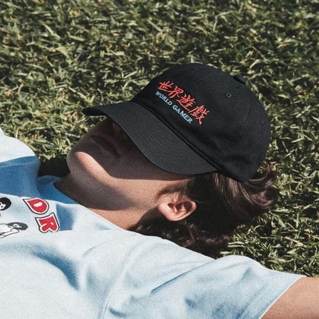世界遊戯 WORLD GAMER CAP / Black
