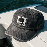 SAY CHEESE CAP / Wash Black