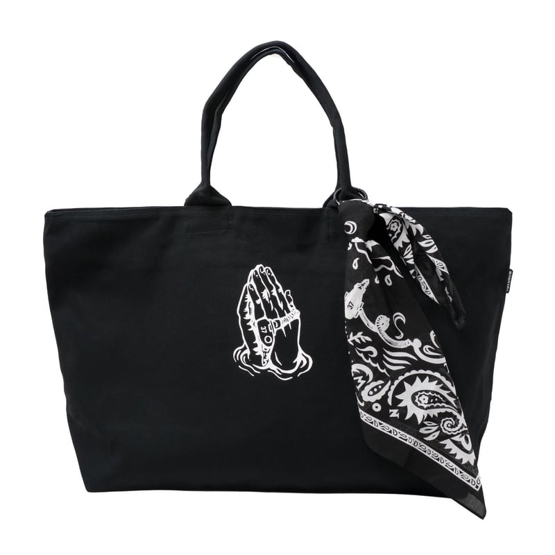 Big Canvas Zip Tote / black | totonow shop
