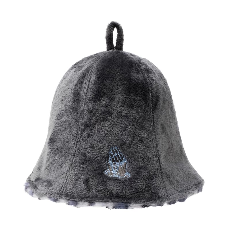 TOTONOW WHNURSERY サウナハット グレー Animal Fur Sauna Hat / Dark Gray | totonow shop