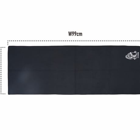 Bath Towel Set & Nylon Tote Bag / Black