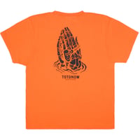 Born Hand T-shirt / orange