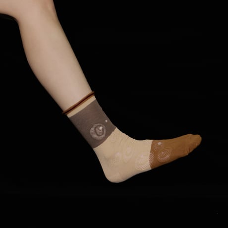 raindrop 3/4 socks (2color)