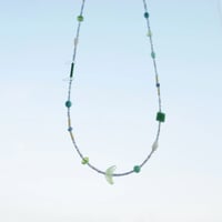 Tsubuネックレス  Green 1