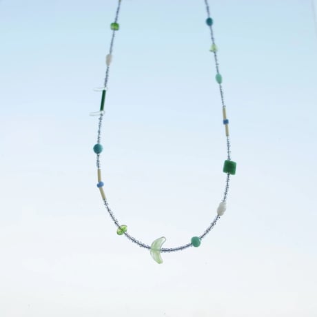 Tsubuネックレス  Green 1