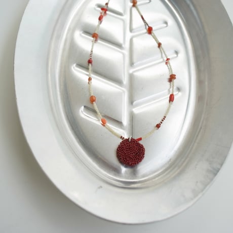 Charmネックレス  Red