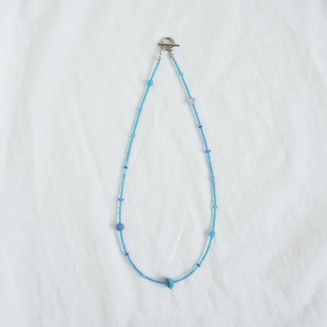 Tsubuネックレス  Blue