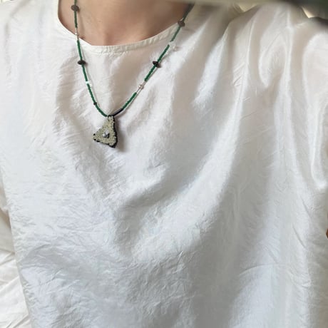 Charmネックレス  Green