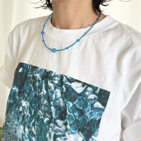 Tsubuネックレス  Blue