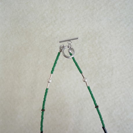 Charmネックレス  Green