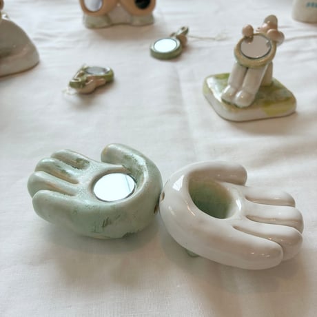 mirror series hand　Green (2 types)