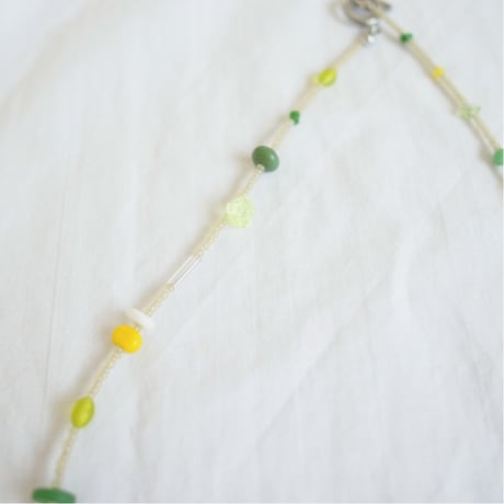 Tsubuネックレス  Green 2