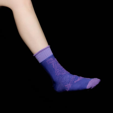 Sea otter and water buffalo 3/4 socks (2color)