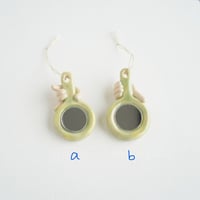 mirror series hand mirror  Green (2 types)
