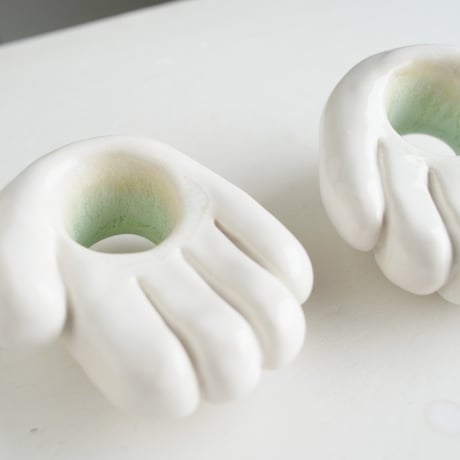 mirror series hand　White (2 types)