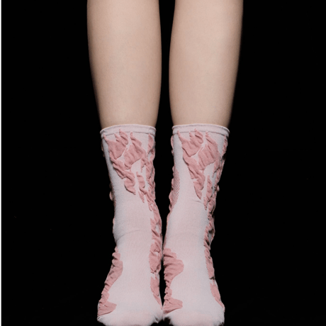whale 3/4 socks (2color)