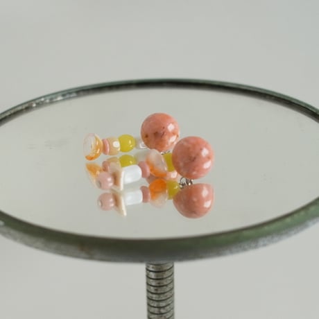 キャッチピアス　Pink